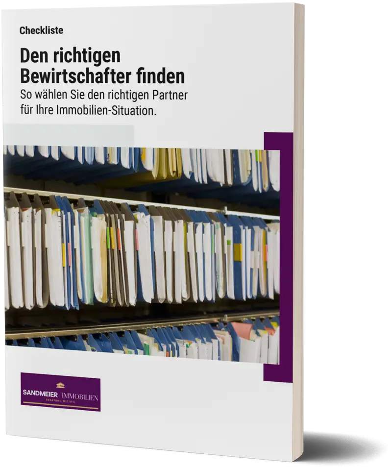 Sandmeier Immobilien Checkliste - Den richtigen Bewirtschafter finden